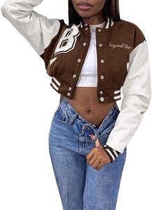 Vestes de sport personnalisées avec logo, coupe courte, pour femmes, avec col montant - Coupe-vent et imperméables - Product Image 5