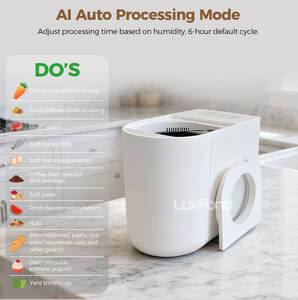 Compostador Eléctrico de Desechos Alimenticios para Encimera LUXFOND con Procesamiento Inteligente por IA, Control por Aplicación, Eficiencia Energética y Sin Olores para Cocina - Product Image 5