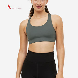 สปอร์ตบราผ้าตาข่ายระบายอากาศได้ดีสุดๆสำหรับผู้หญิงราคาดีชุดออกกำลังกายออกกำลังกายวิดพื้นทรงสามเหลี่ยมประดับโบว์ลูกไม้สำหรับตกแต่งแนวสปอร์ต - Product Image 3