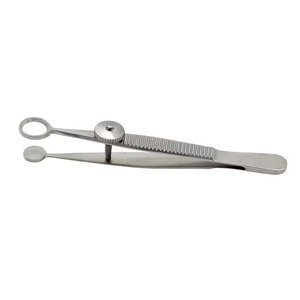 Forceps de Chalazion Ayer avec vis 9 cm en acier inoxydable allemand, instruments chirurgicaux ophtalmiques, forceps pour paupières fabriqués au Pakistan - Product Image 1
