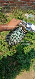 Frasco árabe de resina de perla celestial, tetera de decoración para el hogar de lujo para presentación de regalo Eid Mubarak - Product Image 6