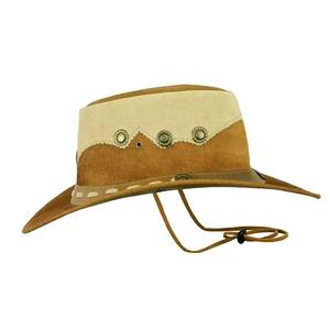 Classic Brown Cowboy <b>Hat</b> With Wide Brim And Adjustable Inner <b>Band</b> For Outdoor Use Spring Summer Casual Style Adult Unisex - Product Image 2
