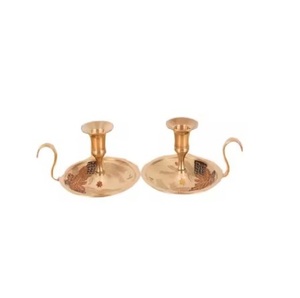 Decorative metal <b>candle</b> <b>stand</b> for home & event use attractive leaf shape tableware decorative <b>candle</b> <b>stands</b> - Product Image 5