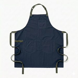 Delantal de Lona sin Mangas con Tres Bolsillos, Lavable a Máquina, Resistente al Agua, Ecológico, Ligero, Reutilizable, Moderno y Resistente - Product Image 2