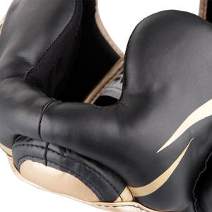 Venta al por mayor de alta calidad y totalmente personalizado Boxeo Head Guard Cuero PU Material Deportes Rugby Karate Casco de fútbol - Product Image 5