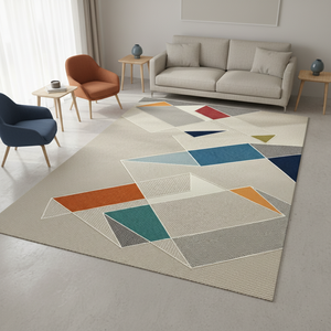 Erdenet พรม100% แบบขนแกะเป็นมิตรกับสิ่งแวดล้อมเครื่องทำพรม-colorhythm Collection NO: 1 - Product Image 3