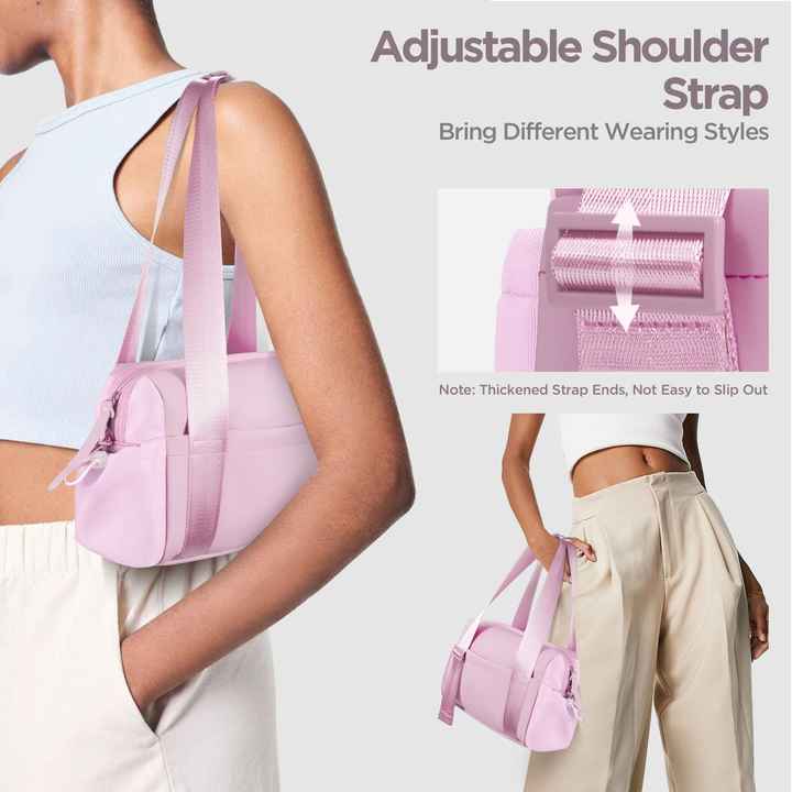 Elastic Soft Spring Pouch, Waterproof PU Leather Storage Bag