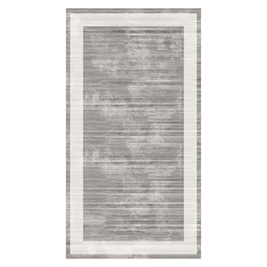 <b>RUGS</b> DEPOT LXDP-0903 Wholesale Grey Silver Designer Pattern Digital Printed Machine Washable Chenille Area <b>Rug</b> <b>Non</b> <b>Slip</b> - Product Image 1