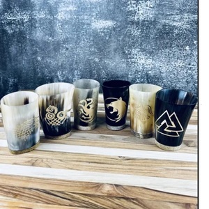 La personalización taza de cuerno natural taza de cuerno de ganado y colores naturales todos los estilos disponibles con logotipo - Product Image 4