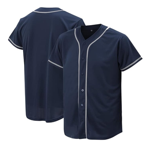 Uniformes de béisbol de poliéster personalizados de alta calidad estilo más nuevo con ajuste regular y costura ropa deportiva - Product Image 1