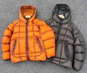 Veste matelassée unisexe de haute qualité, streetwear personnalisé, coupe slim, col montant vintage, imperméable, toile écologique, brodée - Product Image 6