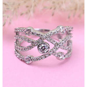 Anillos de Plata de Ley 925 de Primera Calidad para Mujer, Chapados en Rodio con Piedra Natural de Diamante, Joyería Fina, Tipo Anillo para Hombre - Product Image 2