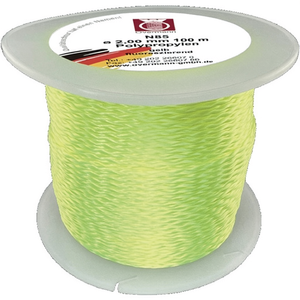 Cuerda de Polipropileno de 100 m, 3 mm, 100 kg, Amarillo Fluorescente, VPE 6, para Herramientas de Jardinería - Product Image 2