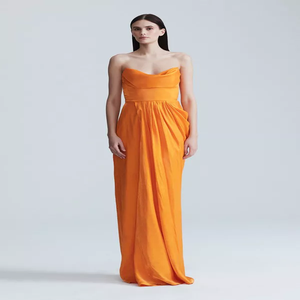 Vestidos Mini de Verano con Mangas Abullonadas y Silueta Ajustada, en Tela Chifón Transparente Estampada de Lino/Algodón Tejido por el Fabricante - Product Image 1