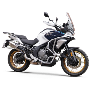 Nouvelle barre de protection inférieure intégrale pour moto CF MT700, en acier au carbone blanc argenté, pare-chocs anti-chute, vente en gros d'usine - Product Image 3