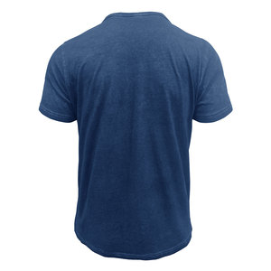 Venta al por mayor de camisetas 100% algodón personalizadas para hombre, camisetas ajustadas de secado rápido informales de estilo moderno con estampado de letras únicas y serigrafía - Product Image 3