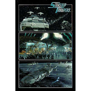 Póster de Starship Troopers en Vinilo Resistente, Lienzo, Plástico o Poliéster, Técnicas de Impresión Offset y Digital - Product Image 1
