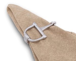 Best Seller Luxury Napkin <b>Ring</b> Unique Designed Aluminum Horse Bit for Weddings Table Decor From <b>Indian</b> Exporter - Product Image 1