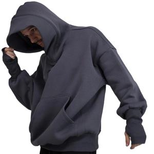 Sudaderas Extra Grandes para Hombre, Gruesas, Cálidas, Estilo Urbano, Informales, de Primera Calidad, Modernas, para Uso Diario, con Logotipo Personalizado, al por Mayor - Product Image 1