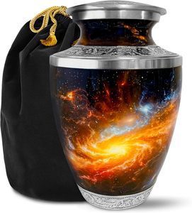 Urnas de cremación para cenizas humanas Celestial Journey, urna decorativa grande para adultos, hombres y mujeres, entierro para adultos, urna de tamaño personalizado - Product Image 3