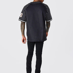 Maillot de baseball tendance, vêtements de sport, coupe confortable, respirant, séchage rapide, 100% polyester pour hommes, maillot d'équipe et vêtements de sport - Product Image 4