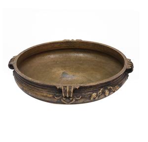 Wholesale New Design Antique Brass Urli Prime Quality Round Shape Urli Bowl for Wedding Decor Available at Lowest Rate. - Product Image 1