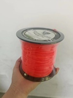 Ligne de tondeuse en nylon carrée orange d'usine 4mm pour la machine de débroussailleuse de production