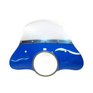 Mosquitera azul modelo 'Classic' para Lambretta LI S3 (incluye juego de soportes) - Product Image 1