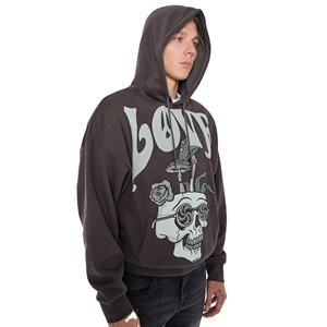 custom heavyweight hoodie oversized hoodie <b>men</b> thick cotton hoodie puff print sweatshirt streetwear <b>pullover</b> <b>men</b> heavy fabric - Product Image 5