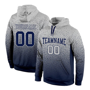 Baseball Custom Logo Sublimation Hoodies <b>Oversized</b> Sublimation New Design <b>Long</b> Sleeve 500 Gsm <b>Hoodie</b> - Product Image 2