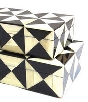Boîte de rangement pour bijoux rectangulaire légère, personnalisable, en bois, avec incrustation en résine européenne de qualité supérieure, fabriquée à la main, hermétique et écologique