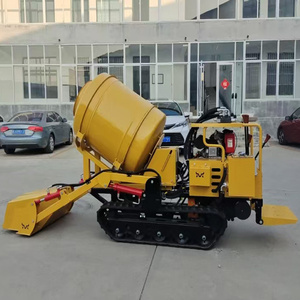 Bétonnière autochargeante Diesel Crawler 500L de petite taille - Product Image 5