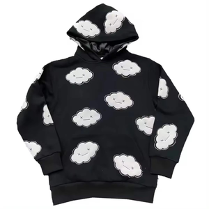 Sudaderas con capucha de calidad superior para hombres profesionales hechas en fábrica con impresión de soplo logotipo personalizado Sudadera con capucha de invierno - Product Image 4