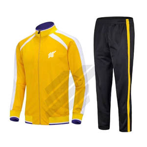 ชุดวอร์มผ้าโพลีเอสเตอร์ของผู้ชายแบบระบายอากาศได้ดีดีไซน์ใหม่ลายสีพื้นสำหรับฤดูหนาว - Product Image 1