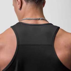 Vêtement quotidien Débardeur pour hommes Tissu respirant Coton Fournisseur direct OEM - Product Image 4