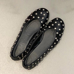 Zapatos planos de lona vintage para mujer, zapatillas informales para mujer, mocasines sin cordones, calzado cómodo y transpirable para verano - Product Image 3