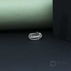 Anillo de Plata Diamante para Rebeldes de Moda para Plata de Ley 925 con Diseño Elegante para Cada Día Especial - Product Image 4