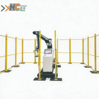 Robot collaboratif en alliage certifié CE pour la palettisation de cartons, prêt à l'emploi, petit encombrement, économie de main-d'œuvre, pour l'industrie alimentaire et les produits chimiques quotidiens
