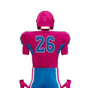 Nuevo Uniforme de Fútbol Americano, el Mejor Diseño, Talla Personalizada, Precio de Fábrica, Transpirable, Antibacteriano, Protección UV, Estampado - Product Image 6