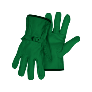 Gants de sécurité réfléchissants résistants Construction en cuir de grain de chèvre Gants de travail de conduite Main de protection personnelle à usage général - Product Image 4