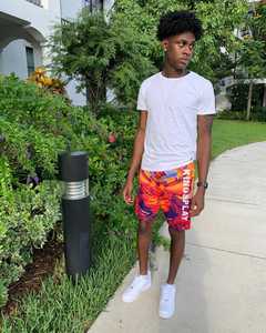 Wholesale Fashion <b>Men</b> Summer Set T-<b>shirt</b> Matching Shorts Gym Tracksuits Short Set Breathable Three Tone High Quality Summer Set - Product Image 6