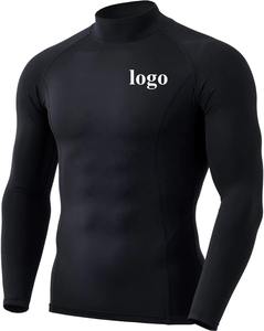 Capa Base para hombre, camisa de compresión de secado rápido, pantalones, ropa interior térmica suave y cálida, absorbe la humedad, ligera para exteriores - Product Image 2