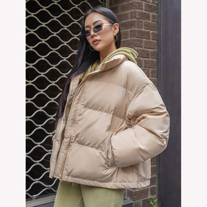 Nouveaux modèles de manteau bouffant respirant surdimensionné pour femmes veste rembourrée en coton épais de haute qualité - Product Image 6