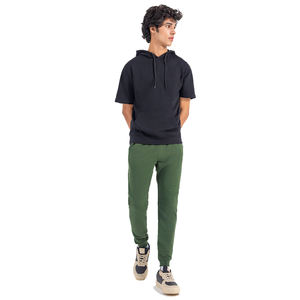 Pantalones de chándal morados cómodos para hombre con cintura elástica, pantalones de jogging informales básicos a la venta Sportar International - Product Image 6