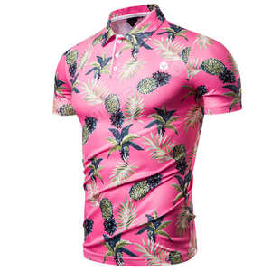 โลโก้ OEM ที่กําหนดเองพิมพ์เสื้อยืดโปโลกอล์ฟ Sublimated เสื้อโปโลแบบกําหนดเองสําหรับผู้ชายเสื้อยืดพิมพ์ดิจิตอลแขนสั้นผู้ชายโปโล - Product Image 1