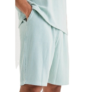 Nouvelle tenue décontractée pour homme, coupe ajustée, matière personnalisée, confortable, prix de gros, vêtement de mode uni et léger - Product Image 4