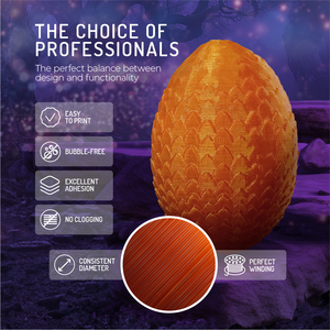 Filamento PETG Crystal WINKLE 1.75mm 1kg per Stampante 3D FDM, Alta Resistenza agli Urti, Prodotto in Europa, Tolleranza 0.05mm, Ugello 220-240 - Product Image 4