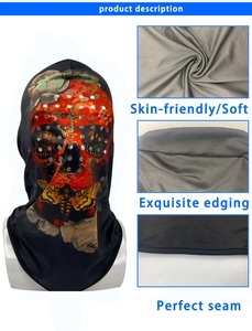 Masque de style Kanye West, impression personnalisée, 100% polyester, balaclava pour hommes adultes, livraison DDP, vente flash - Product Image 6
