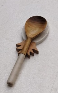 Couteau à fromage Fourchette Ensemble Couteau à beurre Ensemble en acier avec poignées en bois Hôtels réutilisables Restaurants Dîner Couverts Ensemble de couverts - Product Image 4