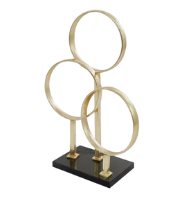 Artículos Decorativos de Mesa, Adornos de Oro con Forma Personalizada, Decoraciones Nórdicas para Bodas, Adornos Artesanales para Sala de Estar - Product Image 3